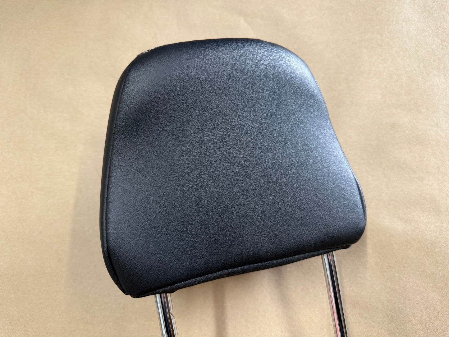 2018-2023 Ford Mustang LH Driver Seat Headrest "White/Grey Stitch"
