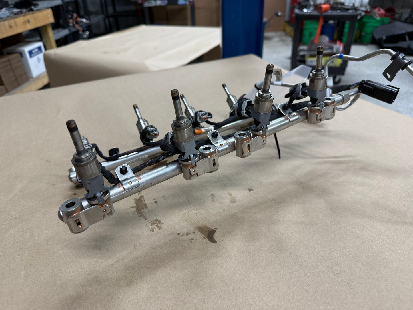 2024-2026 Ford Mustang GT 5.0L Coyote Direct Injection Fuel Rail Injectors
