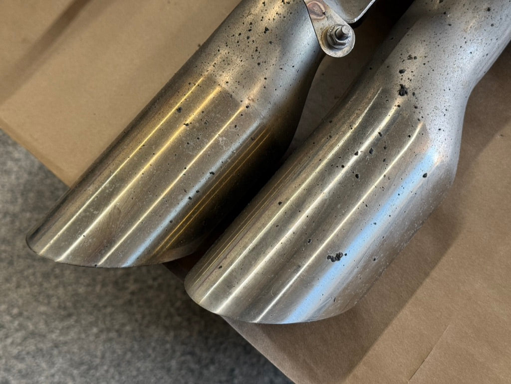 2018-2023 Ford Mustang GT Active Exhaust Quad Tip Mufflers