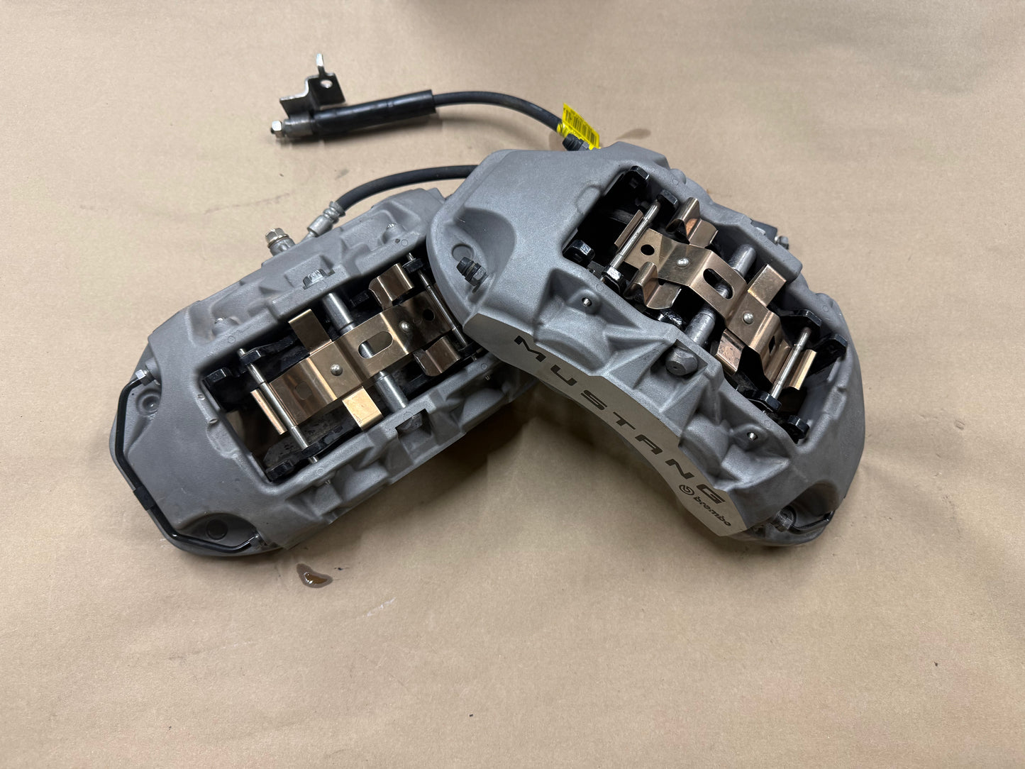 2024-2026 Ford Mustang GT 5.0L 4 Piston Brembo Front Brake Calipers
