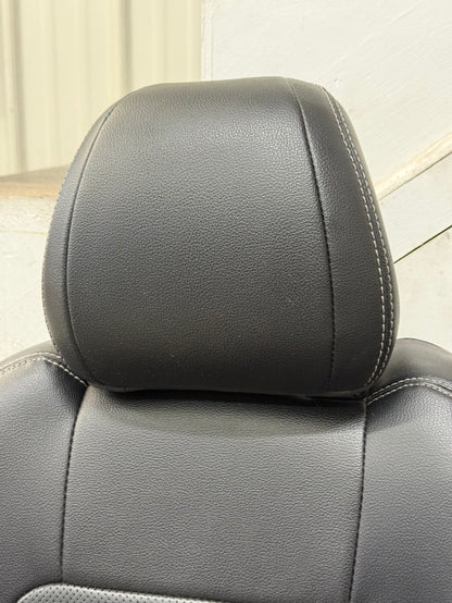 2018-2023 Ford Mustang GT Black Leather Coupe Front Rear Power Seats Heat Cooled