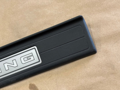 2015-2023 Ford Mustang "My Color" Sill/Scuff Plates Interior Trim Black