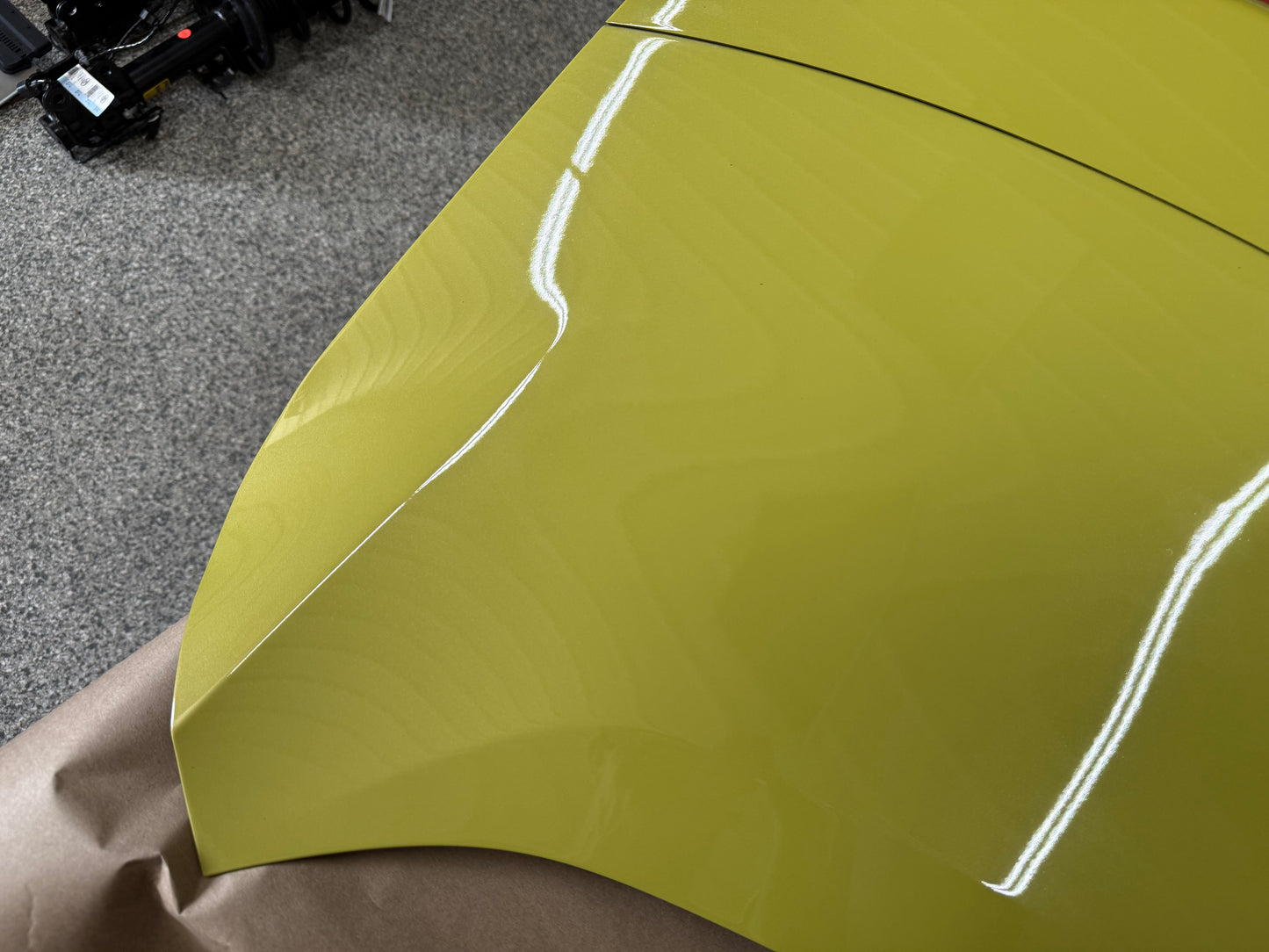 2024-2026 Ford Mustang GT Coupe Trunk Lid "B7" "Intense Lime Yellow Metallic"