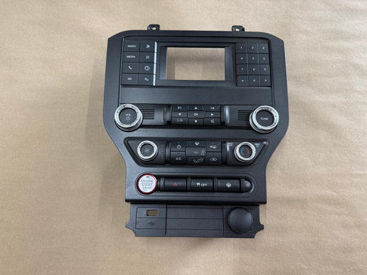 2018-2023 Ford Mustang GT Face Plate Radio Trim Piece