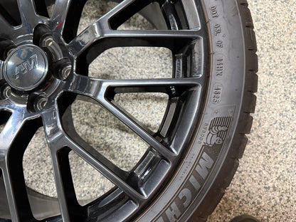 2015-2023 Ford Mustang GT 20x8.5" Wheel Rim PP1 265/35/20 Michelin AM Replica