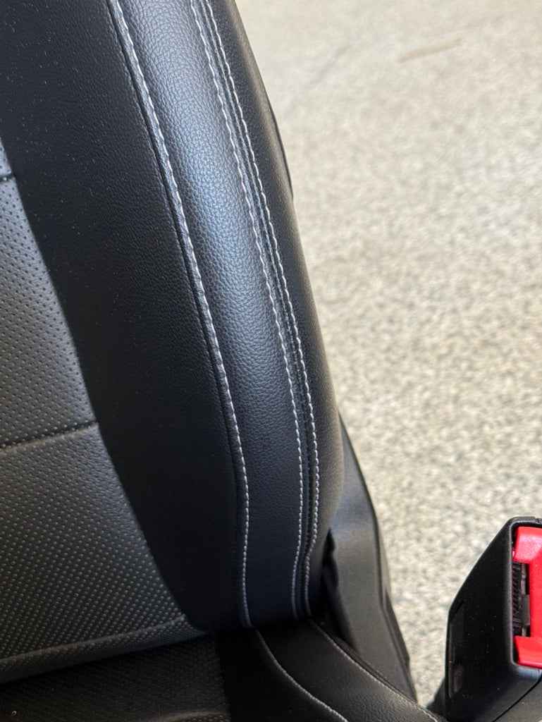 2018-2023 Ford Mustang GT Black Leather Coupe Front & Rear Seats