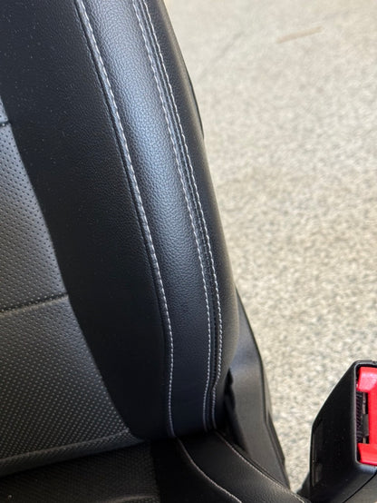 2018-2023 Ford Mustang GT Black Leather Coupe Front & Rear Seats