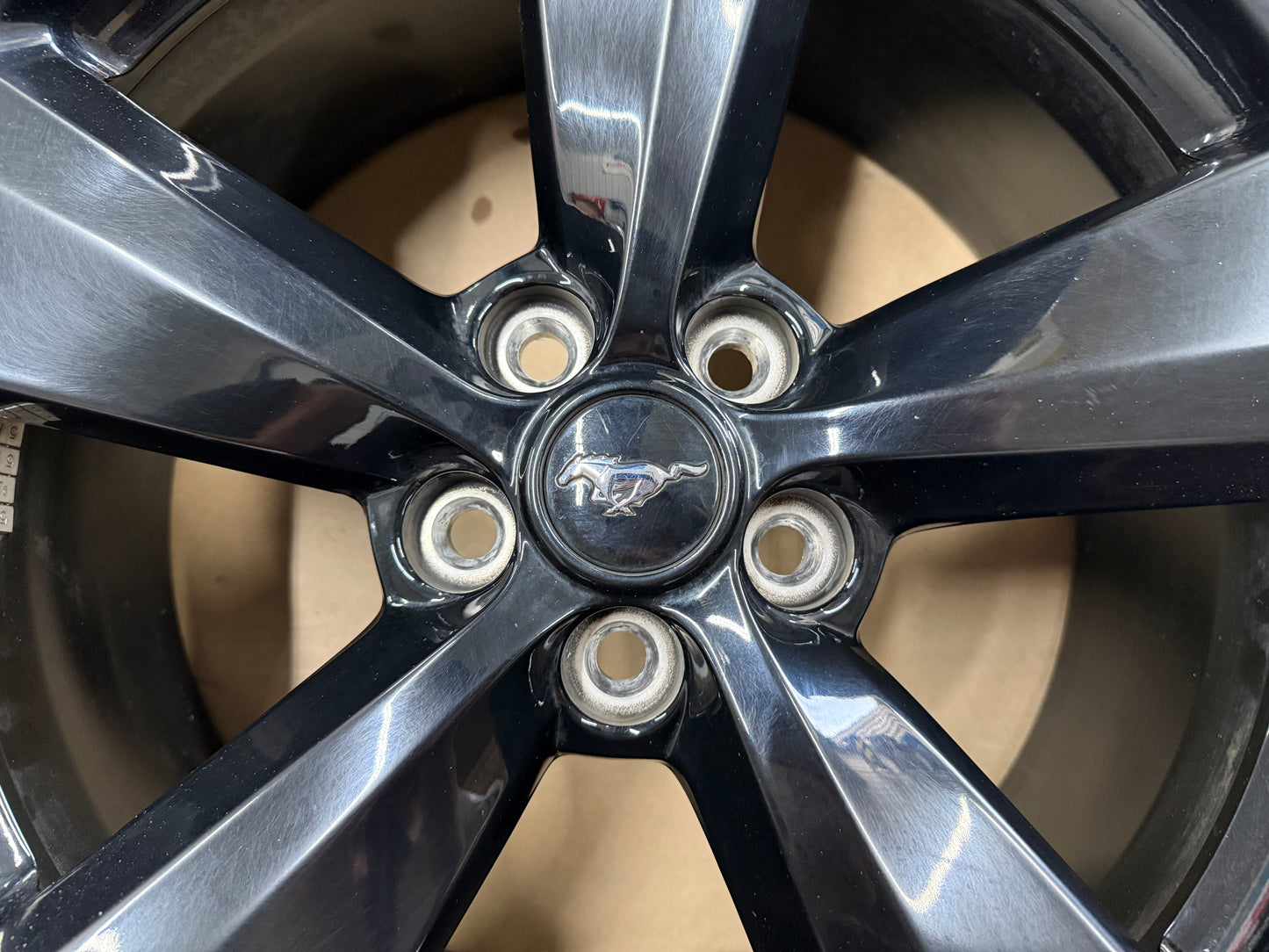 2015-2023 Ford Mustang GT Black Wheel Rim 19x8.5"