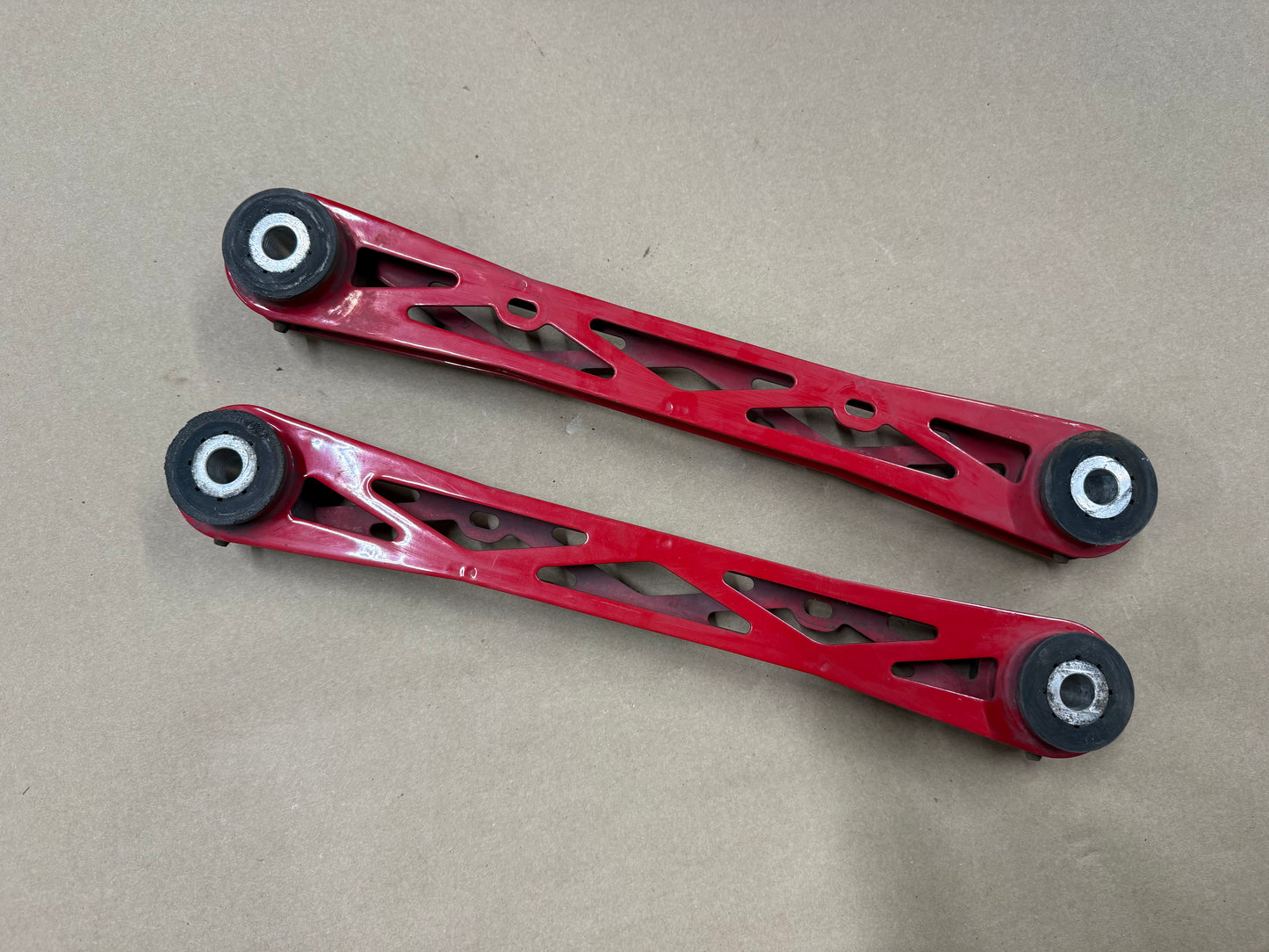2010-2015 Chevrolet Camaro SS AFE Control PFADT Rear Toe Rods "Red"