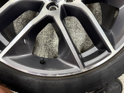 2015-2023 Ford Mustang GT Wheel Rim 20x9" Continental Extreme Contact 265/35/20