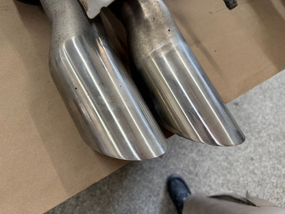 2018-2023 Ford Mustang GT Active Exhaust Quad Tip Mufflers