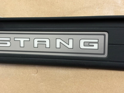 2015-2023 Ford Mustang "My Color" Sill/Scuff Plates Interior Trim Black