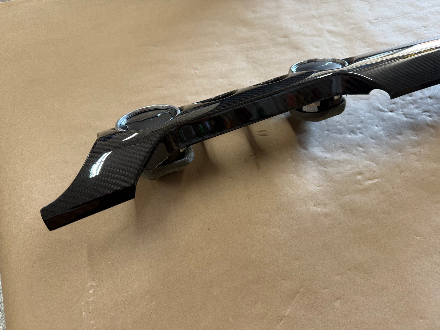 2015-2023 Mustang GT GT500 PP1 Carbon Fiber Interior Dash Trim Kit 4-Piece