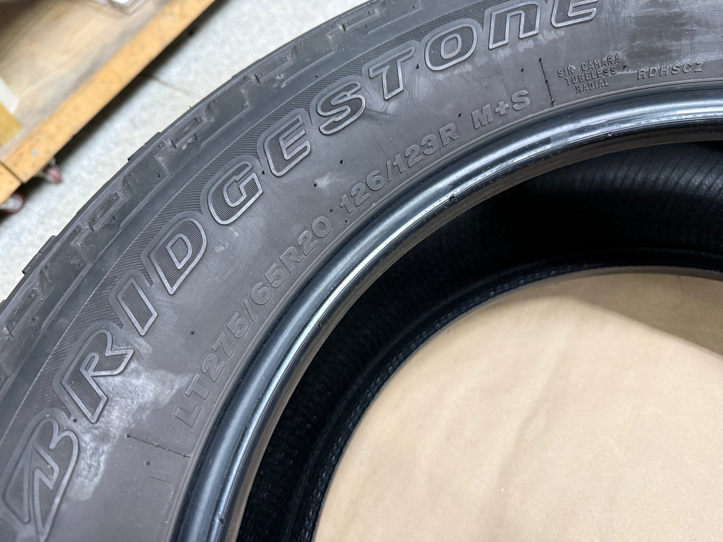 Bridgestone Dueler A/T 275/65/20 Super Duty F250