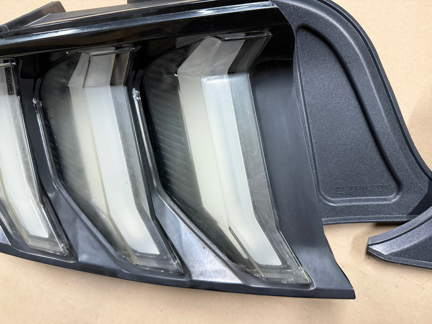 2018-2023 Ford Mustang GT GT500 Ecoboost LH RH Pair Clear Tail Lights