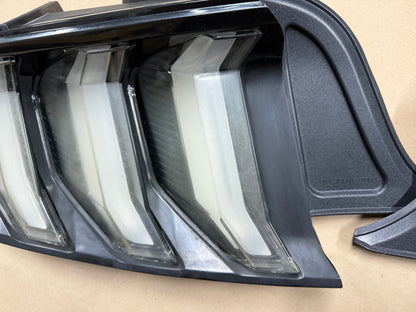 2018-2023 Ford Mustang GT GT500 Ecoboost LH RH Pair Clear Tail Lights