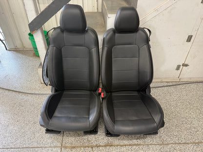 2018-2023 Ford Mustang GT Premium Leather Front Seats Black Heated/Cooled