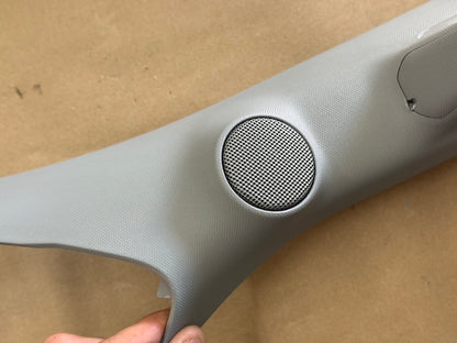 2023-2026 FORD F-250 A-PILLAR TRIM TWEETER SPEAKERS GRAB HANDLES "GREY"
