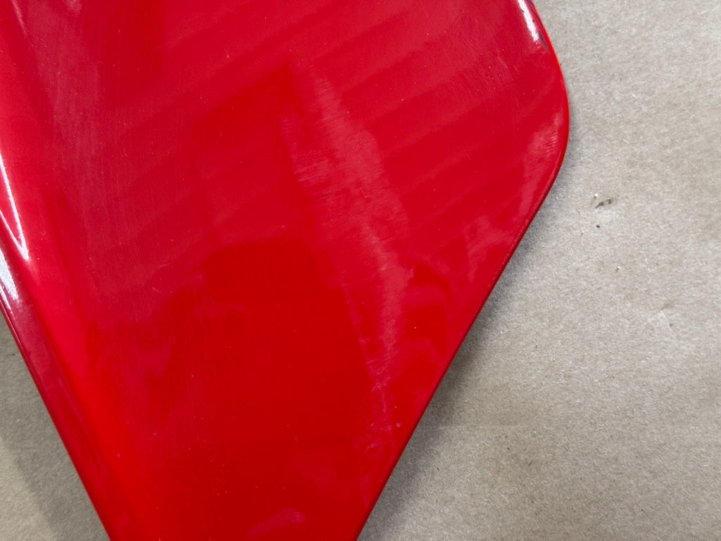 2015-2017 Ford Mustang GT Hood Insert Vents RH LH Pair "Race Red"