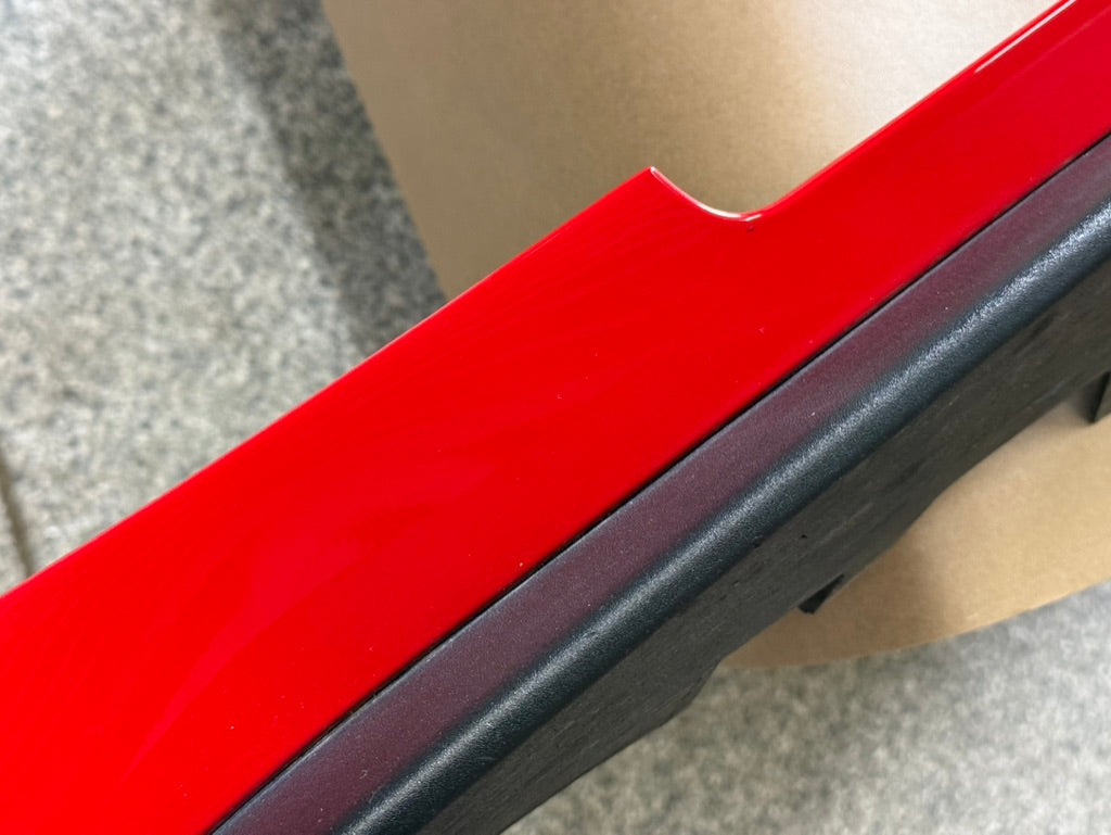 2015-2023 Mustang GT V6 LH Side Skirt Molding Driver Side "Race Red"