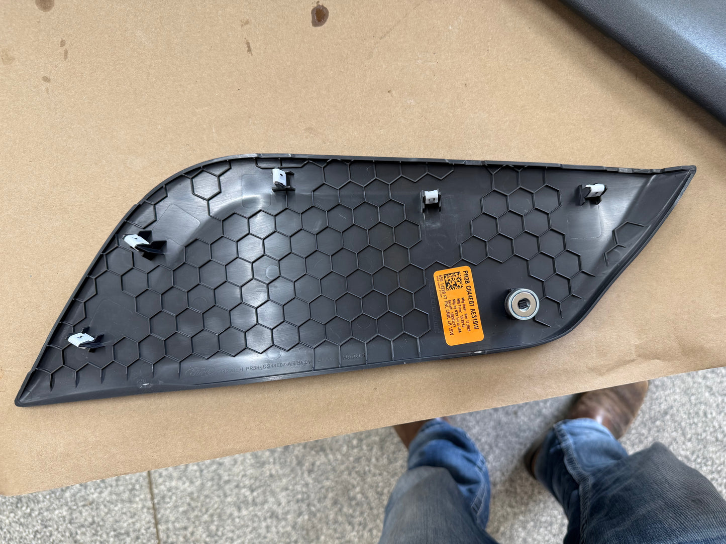 2024-2026 Ford Mustang Center Console Top Plastic