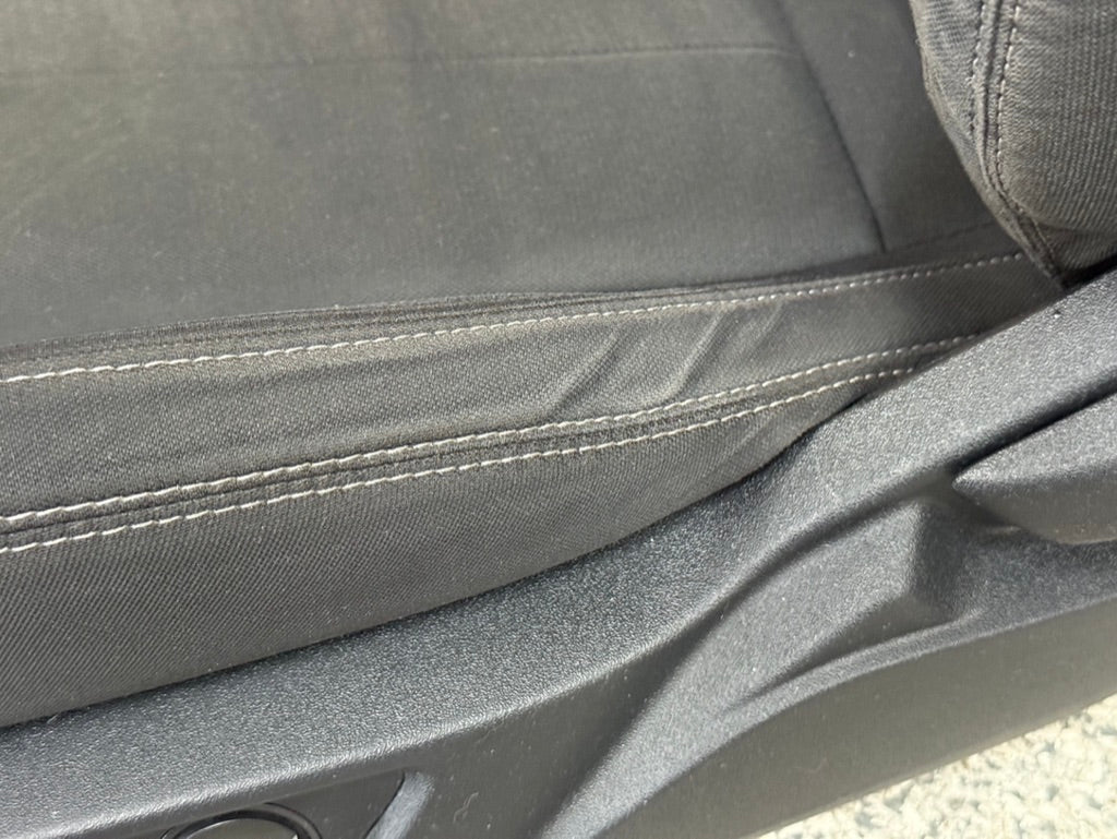 2018-2023 Ford Mustang GT Black Cloth Seats Coupe Front Rear Power Seats
