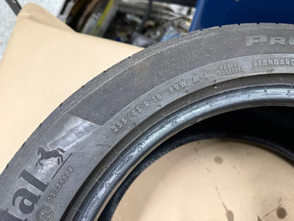 Continental ProContact TX 255/45/18 Tire