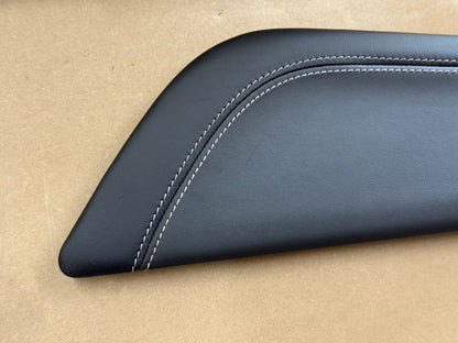 2024-2026 Ford Mustang Center Console Top Leather Wrapped Plastic Knee Pads