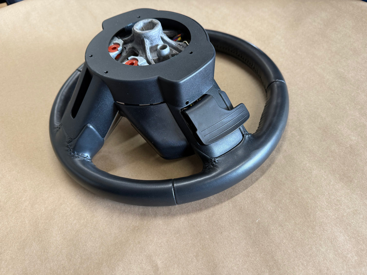 2018-2023 Ford Mustang Leather Steering Wheel Automatic Paddle Shifters