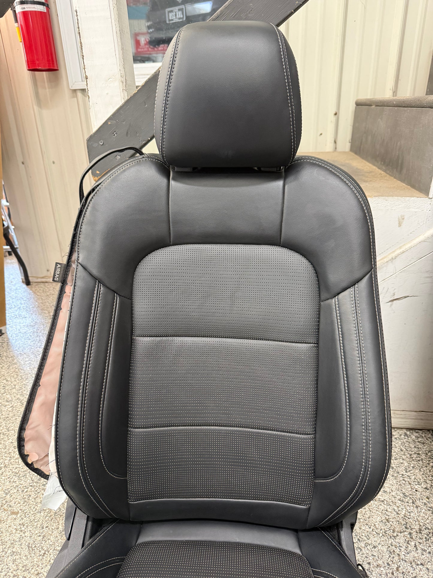 2024-2026 Ford Mustang GT Black Leather Front Rear Seats Heated/Cooled