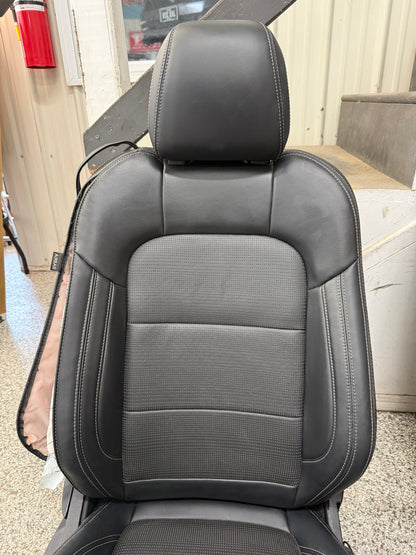2024-2026 Ford Mustang GT Black Leather Front Rear Seats Heated/Cooled