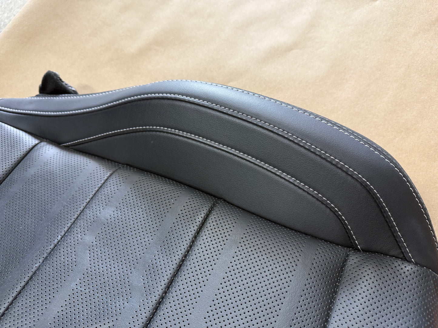 2018-2023 Ford Mustang RH Passenger Side Front Lower Leather Seat Cover