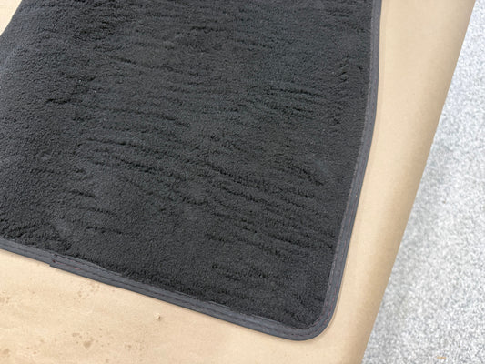2024-2026 Ford Mustang GT Front Floor Mats Carpet "Red Stitch"