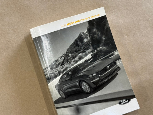 2022 Ford Mustang GT Owners Manual