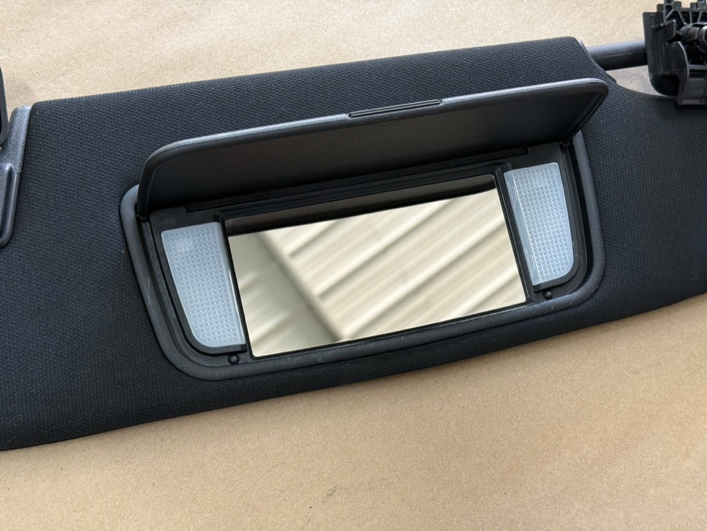 2015-2023 Ford Mustang Coupe Sun Visors Pair "Home Link"