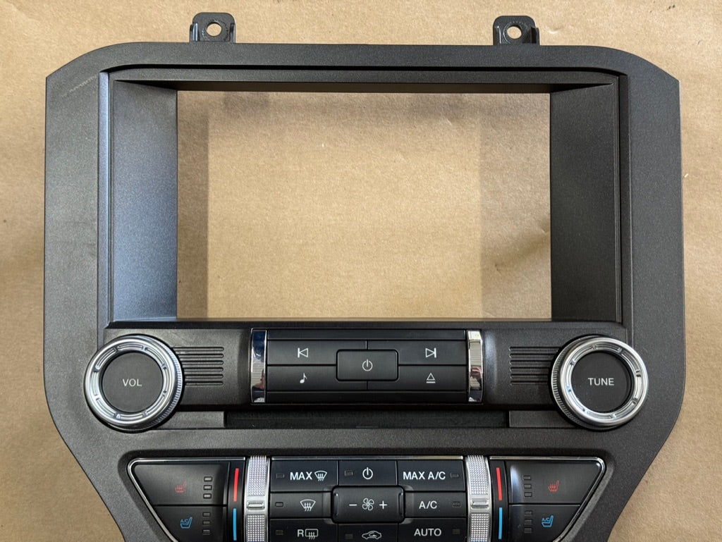 2015-2017 Ford Mustang GT Face Plate Premium Radio 8 inch Trim Piece