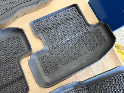 2015-2023 Ford Mustang Rubber Front & Rear Floor Mats