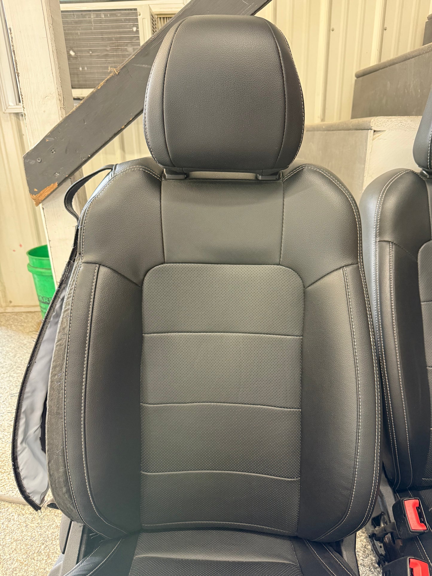 2018-2023 Ford Mustang GT Premium Leather Front Seats Black Heated/Cooled