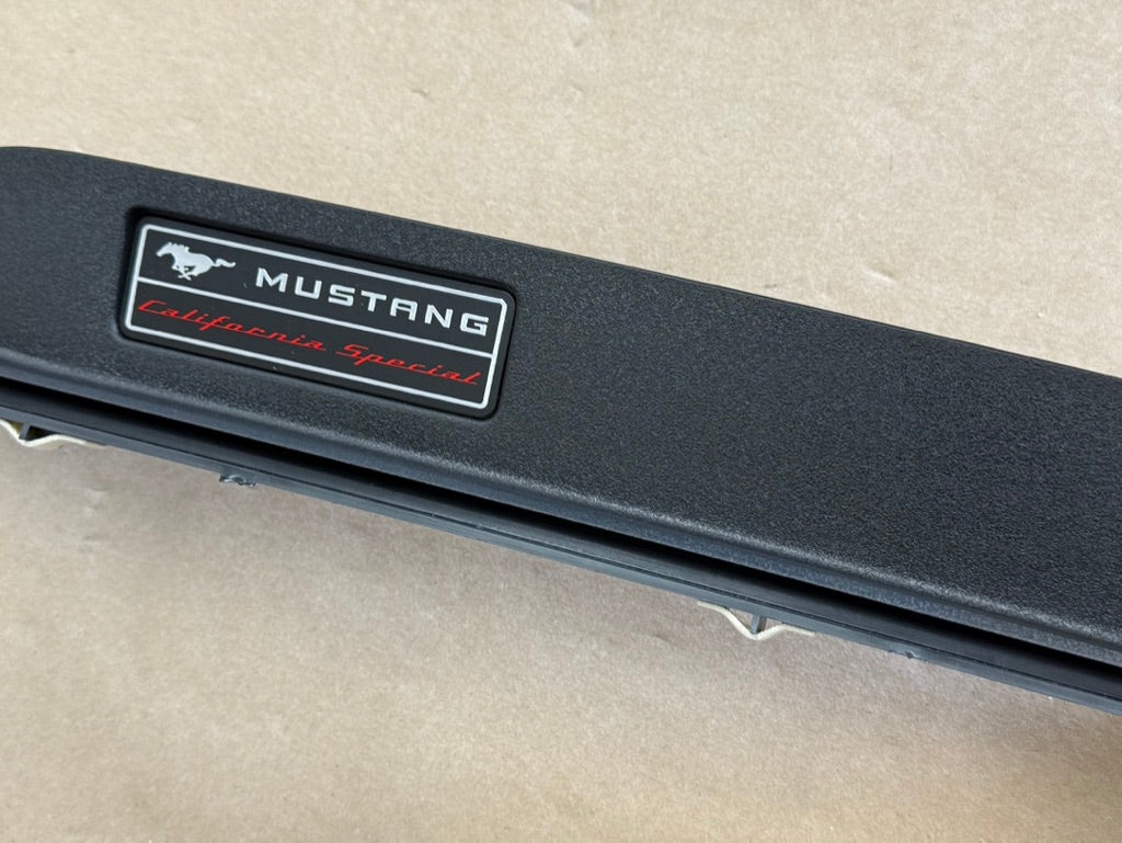 2018-2023 Ford Mustang GT California Special Dash Plaque Trim Insert