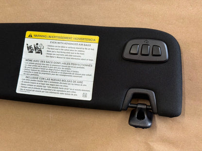 2015-2023 Ford Mustang Coupe Sun Visors Pair "Home Link"