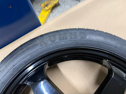 2015-2026 Ford Mustang GT Modern Spare Spare Tire 135/70/19 "Black"