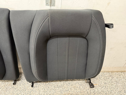 2018-2023 Ford Mustang GT Black Cloth Seats Coupe Front Rear Power Seats