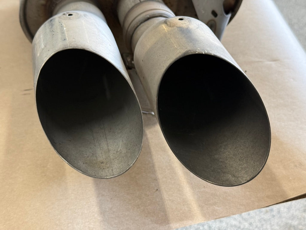 2018-2023 Ford Mustang GT Active Exhaust Quad Tip Mufflers