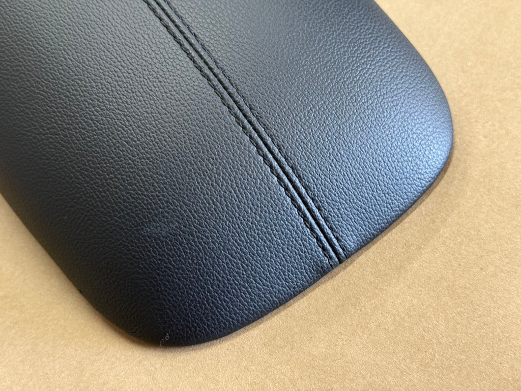 2015-2023 Ford Mustang Center Top Console Lid Armrest Black Stitching