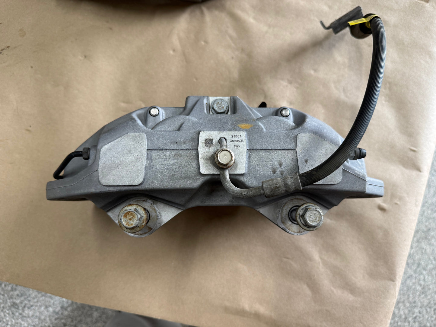 2024-2026 Ford Mustang GT Front 4 Piston BREMBO Brake Calipers Rotors 15k mi