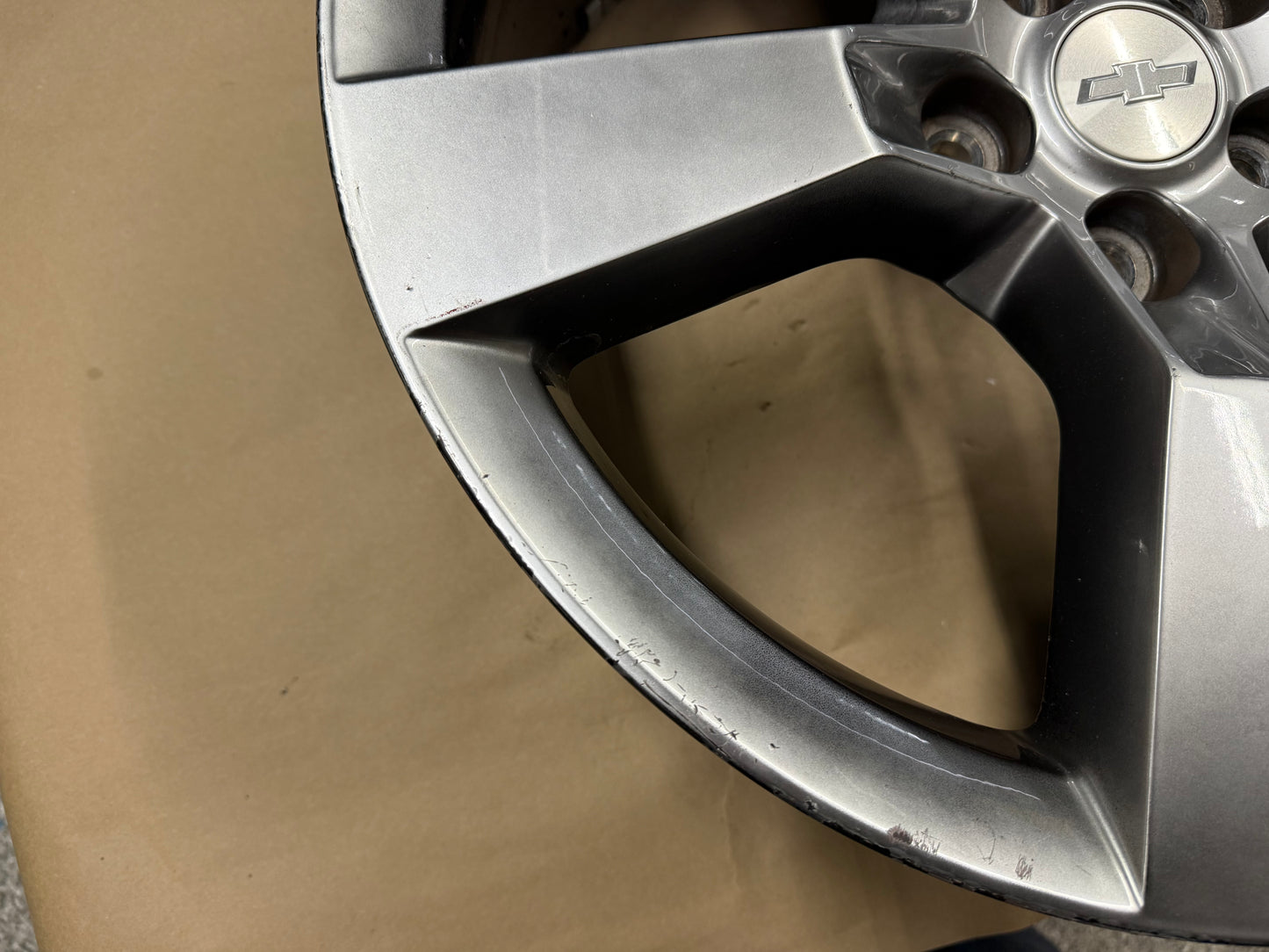 2010-2013 Chevrolet Camaro SS 20x9" Silver Wheel Rim