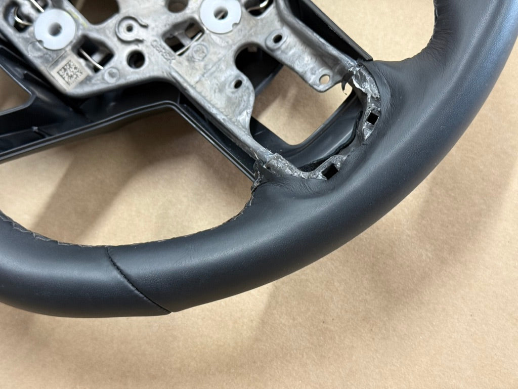 2024-2026 Ford Mustang GT Leather Steering Wheel Bare "Automatic"