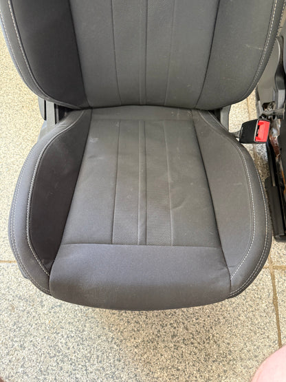 2018-2023 Ford Mustang GT Black Cloth Seats Coupe Front Rear Power Seats