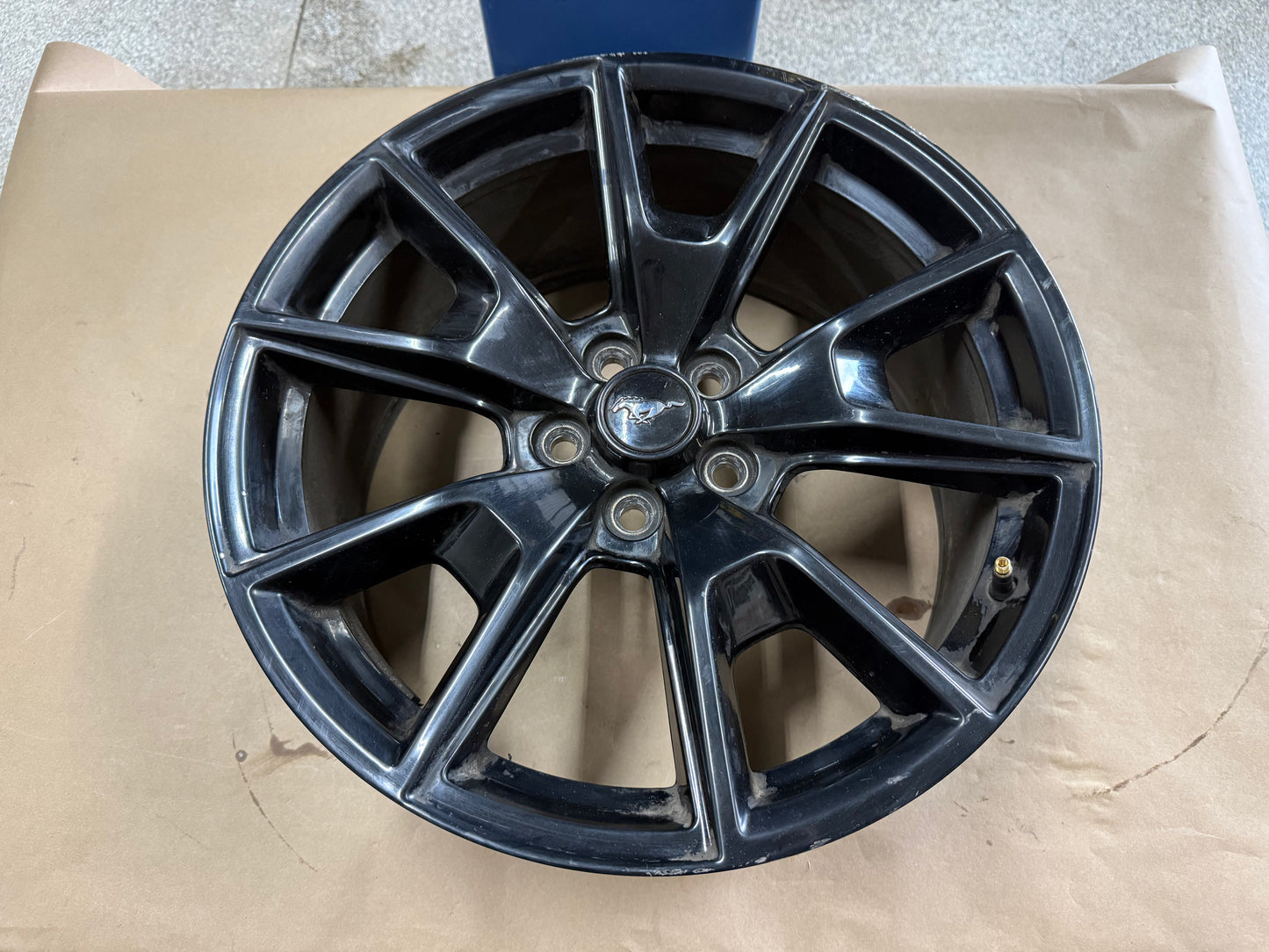 2015-2017 Ford Mustang GT Black Wheel Rim 19x8.5"