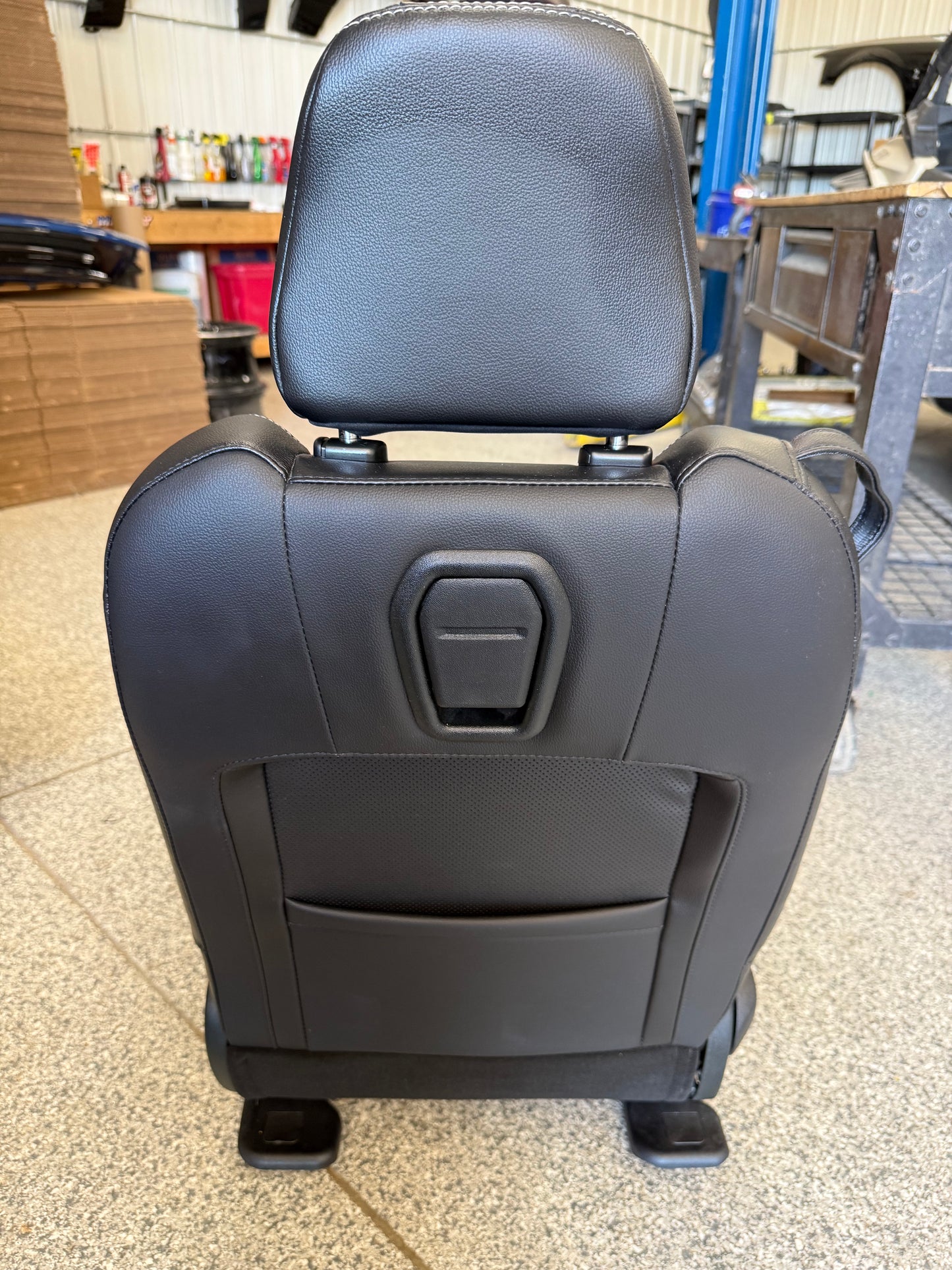 2018-2023 Ford Mustang GT Black Leather Coupe Front & Rear Seats
